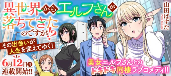 異世界からエルフさんが落ちてきたのですが