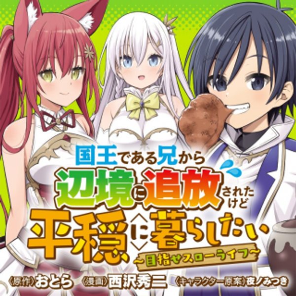 国王である兄から辺境に追放されたけど平穏に暮らしたい 目指せスローライフ